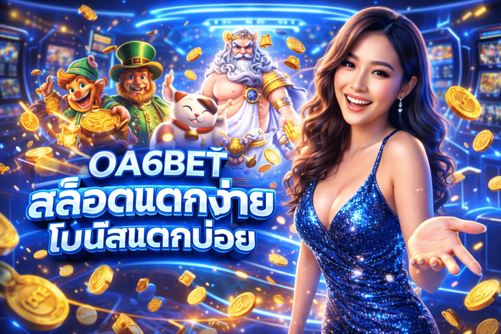 OA6BET สล็อตแตกง่าย โบนัสแตกบ่อย อัปเดตใหม่ตลอด